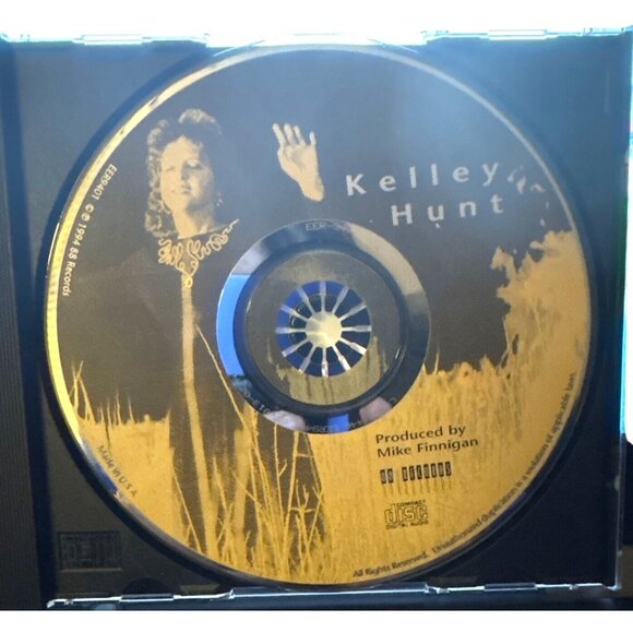 CD Kelley Hunt Self Titled By Kelley Hunt Signed 1998 Album 88 Records VTG USA - Picture 8 of 9
